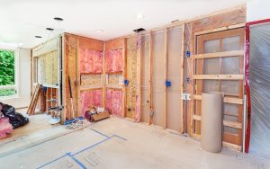 Insulation services helping in a kitchen