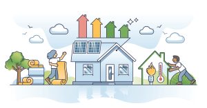 This is a picture for a blog about hiring insulation installers for energy savings on your home.
