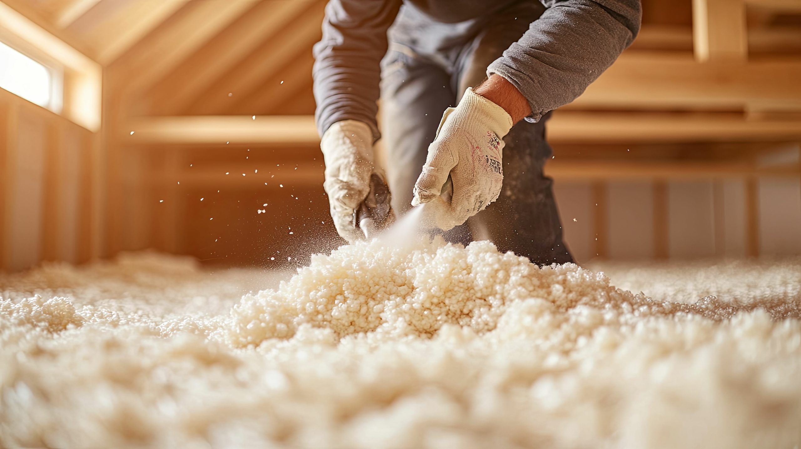 This is a picture for a blog about hiring a professional insulation company.